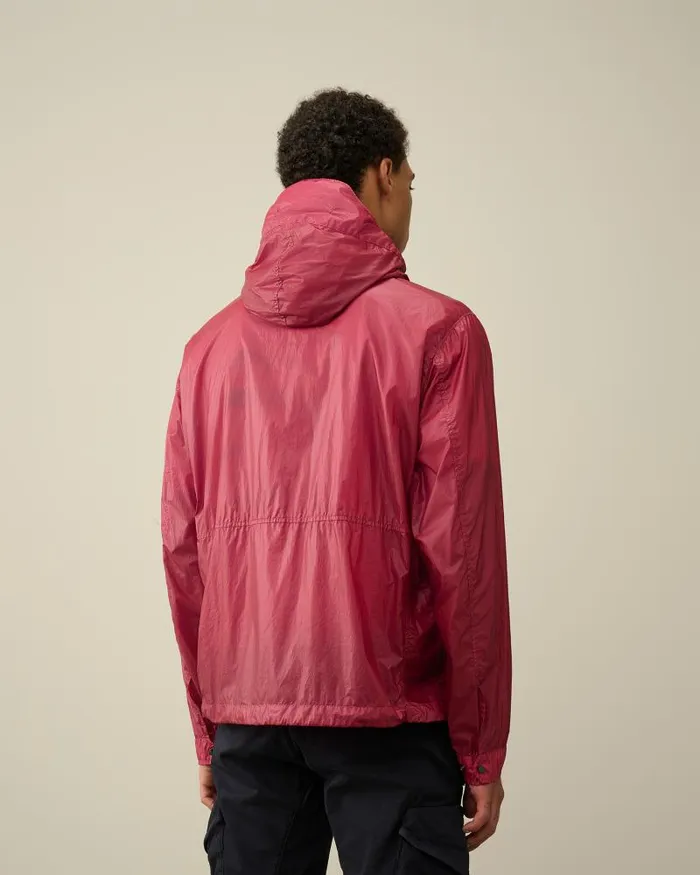 Man CS II Hooded Jacket Red Bud CP Company Jacket and Coats