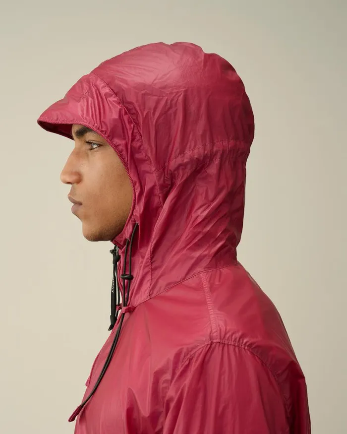 Man CS II Hooded Jacket Red Bud CP Company Jacket and Coats