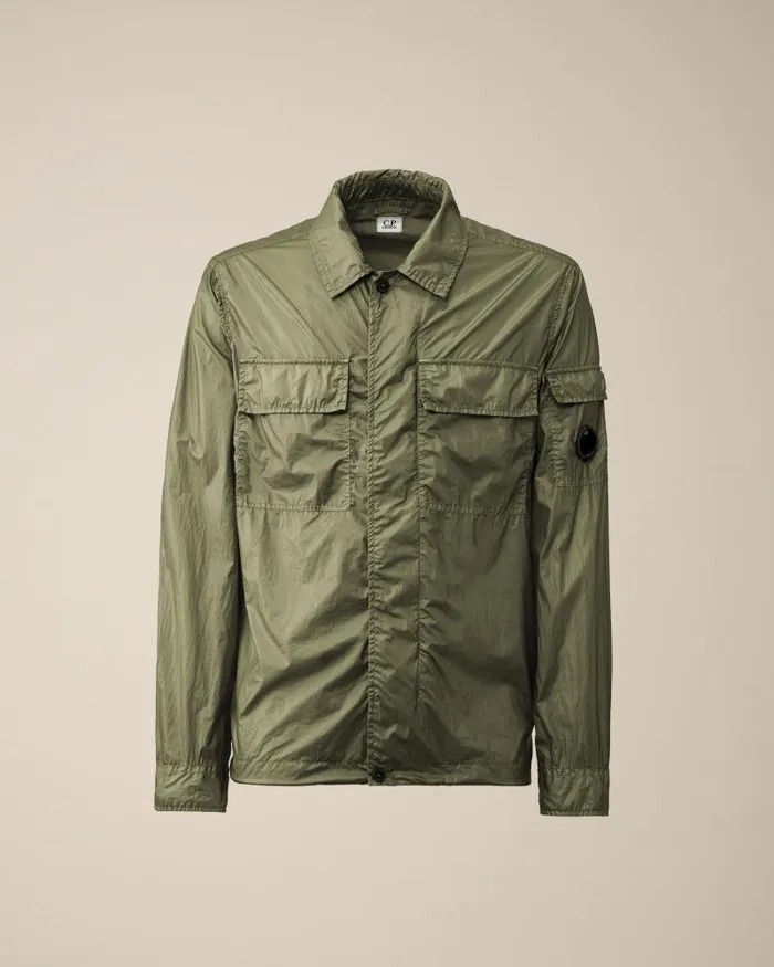 Man CS II Shirt Agave Green CP Company Shirt
