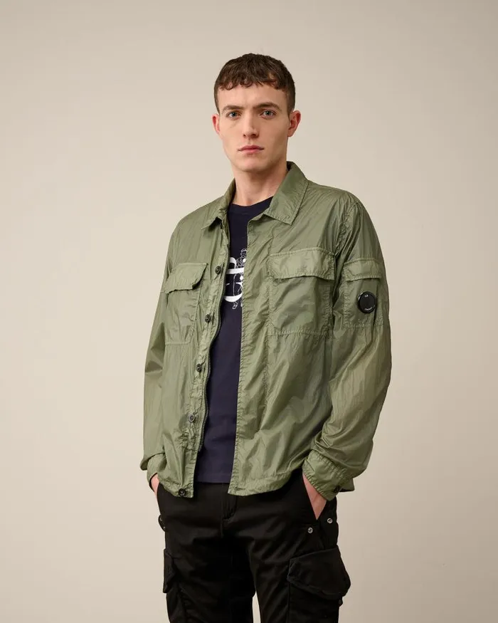 Man CS II Shirt Agave Green CP Company Shirt