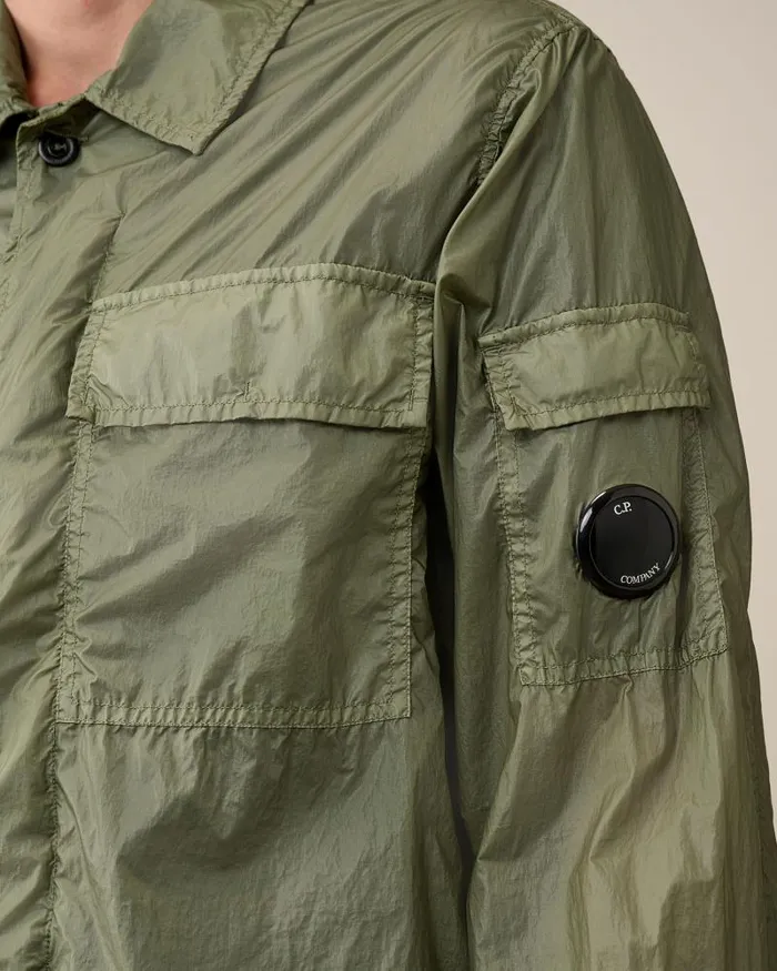 Man CS II Shirt Agave Green CP Company Shirt