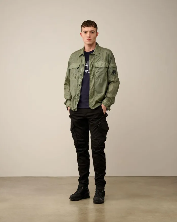 Man CS II Shirt Agave Green CP Company Shirt
