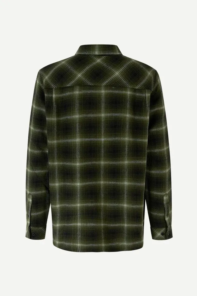Man Damon J Shirt 14685 Green Fade Ch Samse Samse Shirts