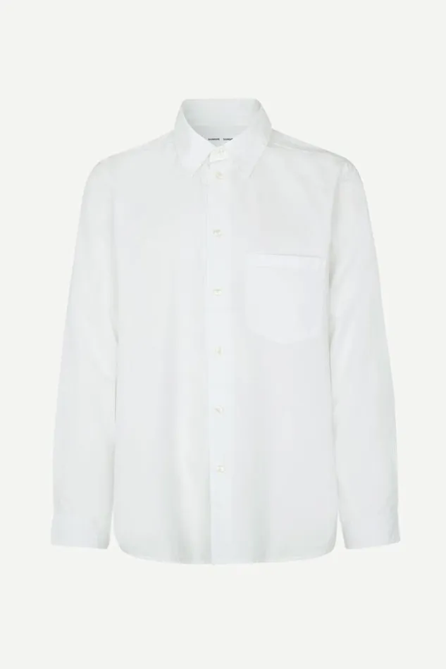Man Damon P Shirt 14981 White Samse Samse Shirts