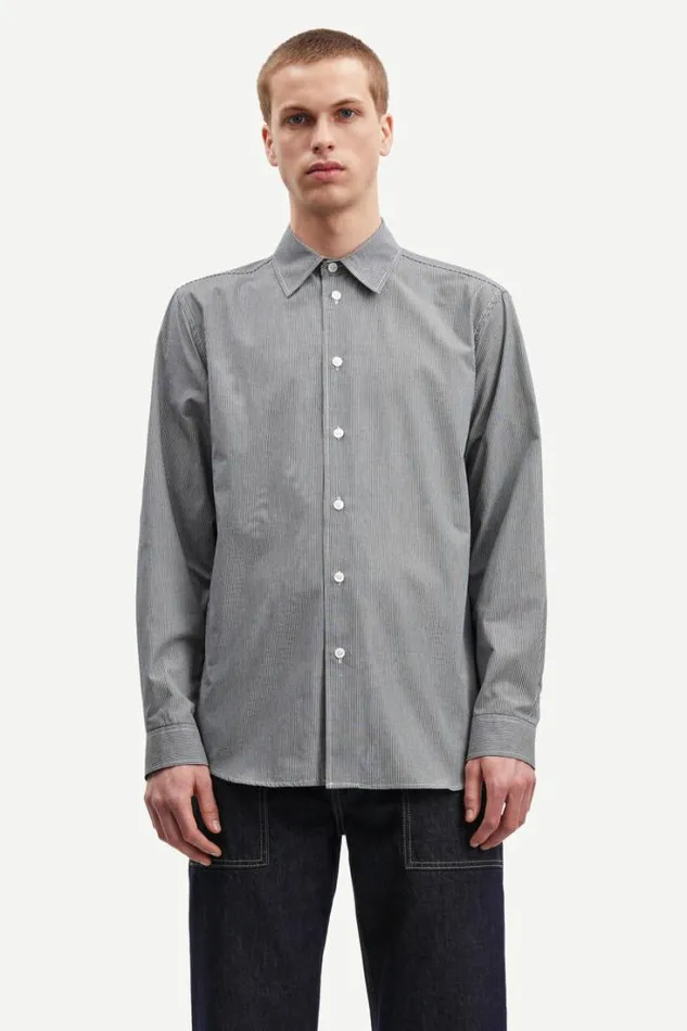 Man Damon X Shirt 13072 Black St Samse Samse Shirts