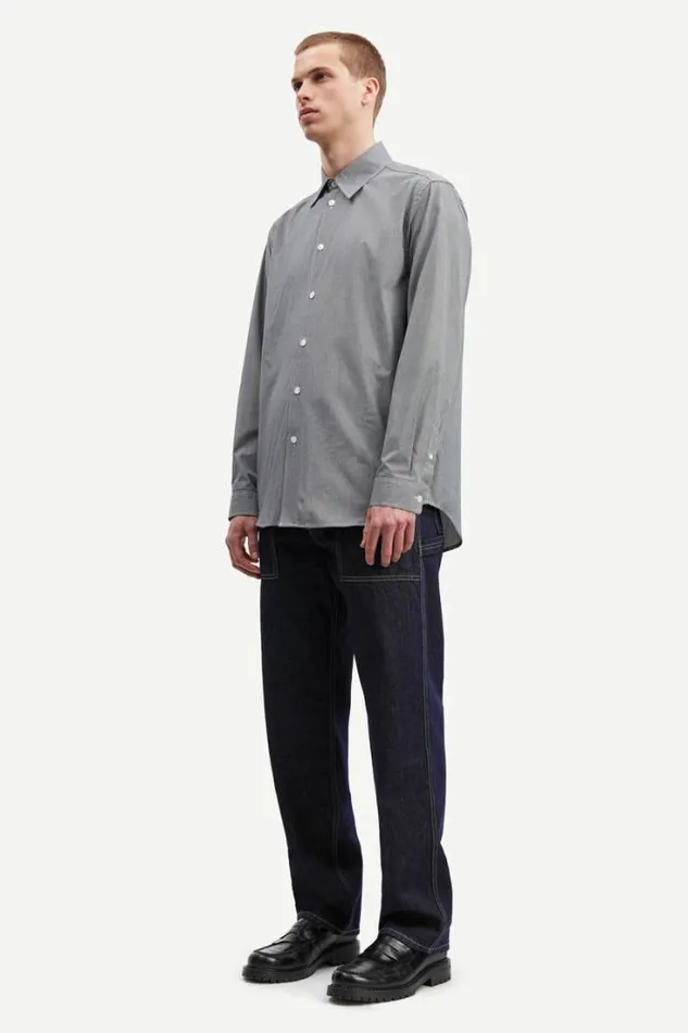 Man Damon X Shirt 13072 Black St Samse Samse Shirts