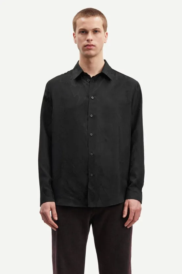 Man Damon X Shirt 14751 Black Samse Samse Shirts