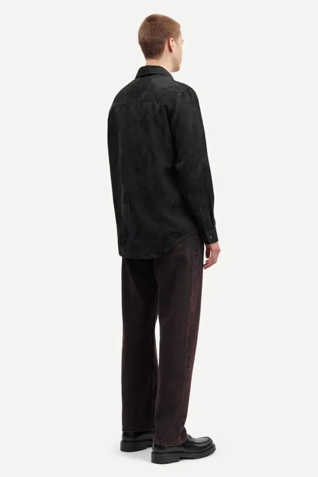 Man Damon X Shirt 14751 Black Samse Samse Shirts