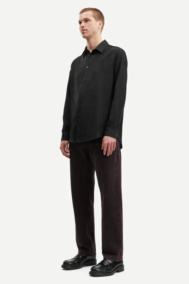 Man Damon X Shirt 14751 Black Samse Samse Shirts
