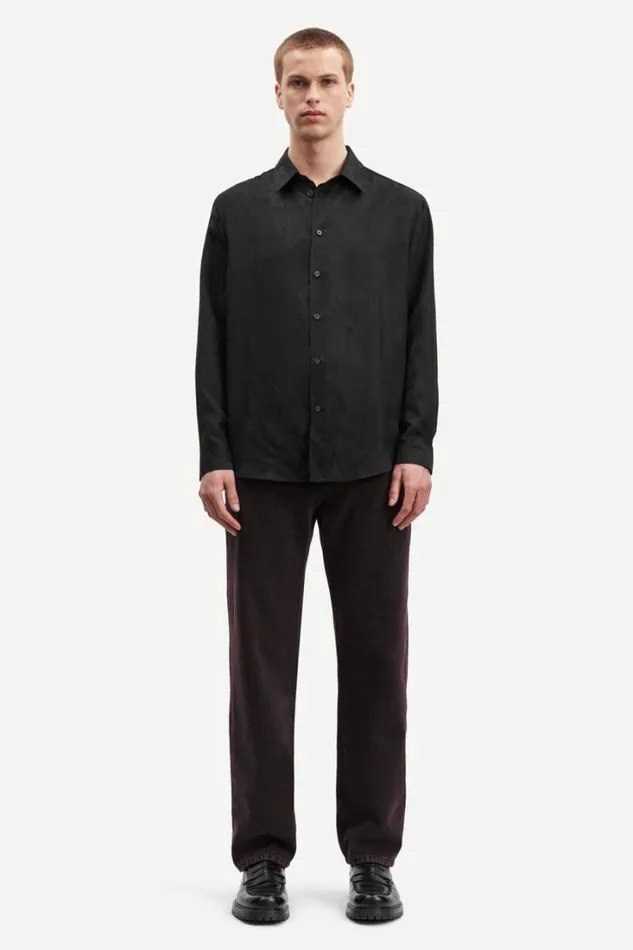 Man Damon X Shirt 14751 Black Samse Samse Shirts