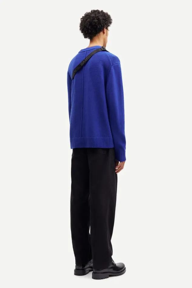 Man Eliet Crew Neck 14938 Surf The Web Samse Samse Knitwear