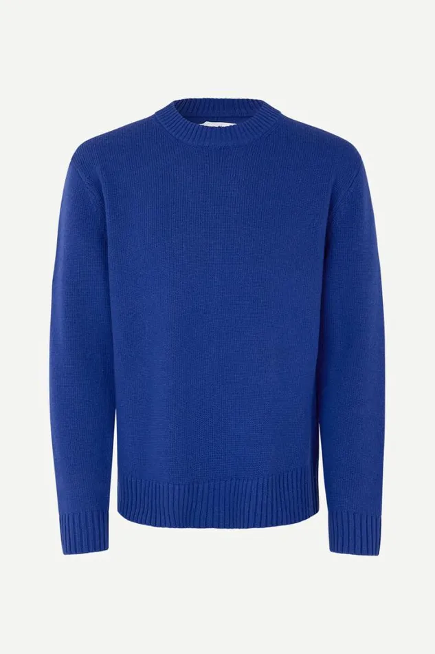 Man Eliet Crew Neck 14938 Surf The Web Samse Samse Knitwear