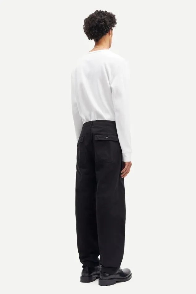 Man Fanon Trousers 14932 Black Samse Samse Trousers