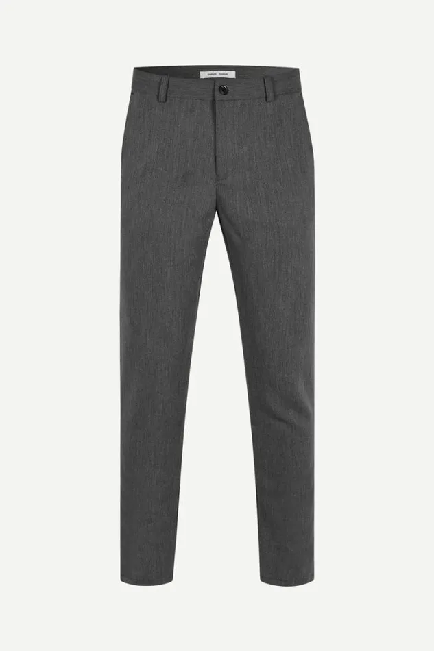 Man Frankie Pants 11686 Dark Grey Mel Samse Samse Trousers Man Frankie Pants 11686 Dark Grey Mel Samse Samse Trousers