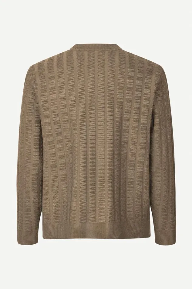 Man Gabriel Crew Neck 10490 Fallen Rock Samse Samse Knitwear