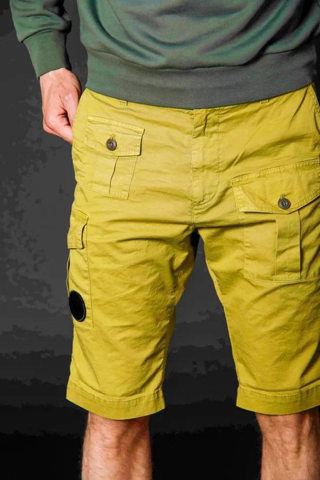 Man George Cargo Bermuda In Stretch Cotton Limited Edition Carrot Fit Mason039s Bermuda