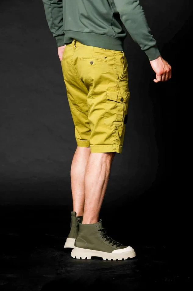 Man George Cargo Bermuda In Stretch Cotton Limited Edition Carrot Fit Mason039s Bermuda