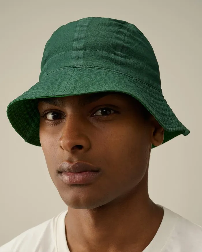 Man GORE GType Bucket Hat Duck Green CP Company Hats