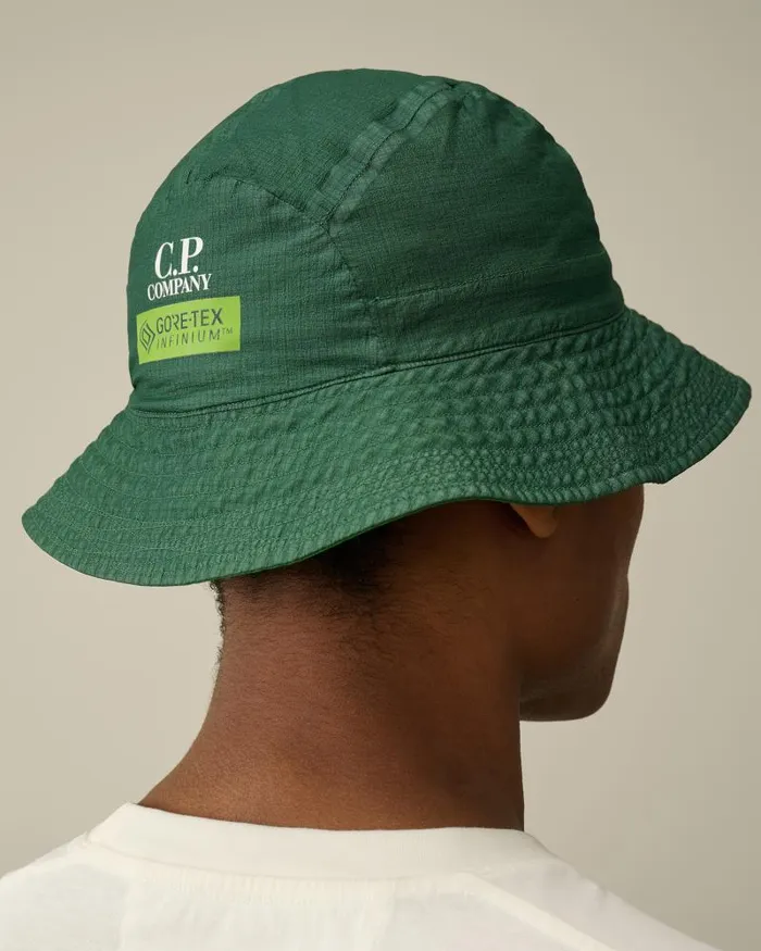 Man GORE GType Bucket Hat Duck Green CP Company Hats