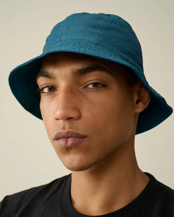 Man GORE GType Bucket Hat Ink Blue CP Company Hats