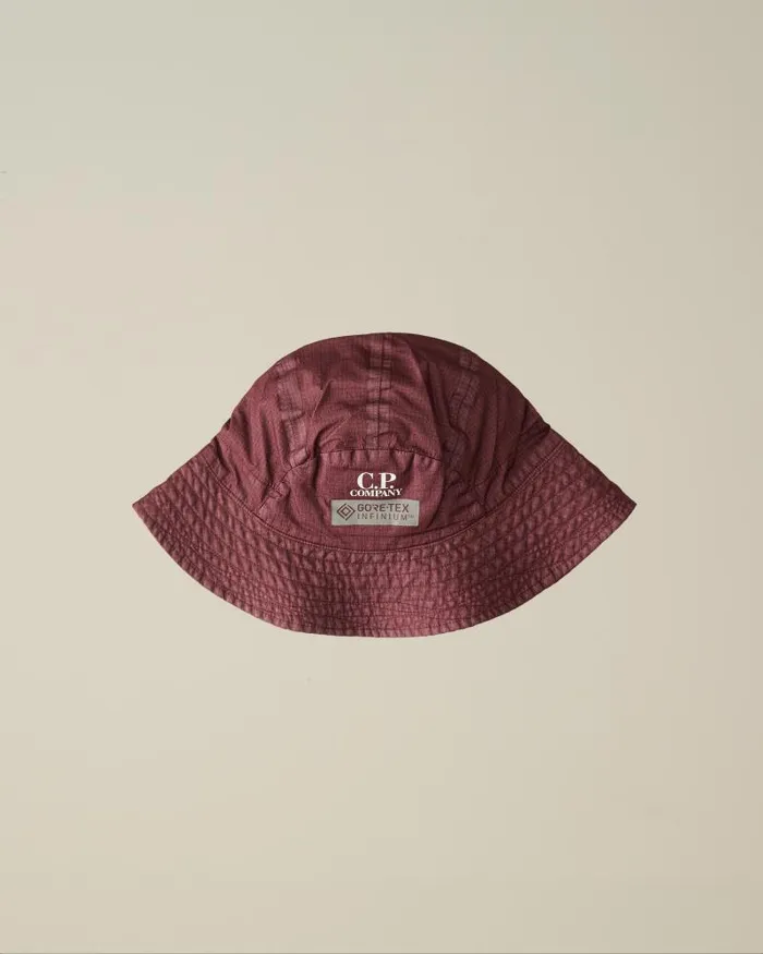 Man GORE GType Bucket Hat Red Bud CP Company Hats