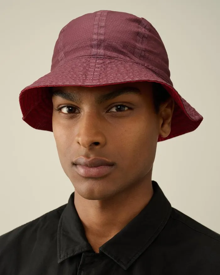 Man GORE GType Bucket Hat Red Bud CP Company Hats