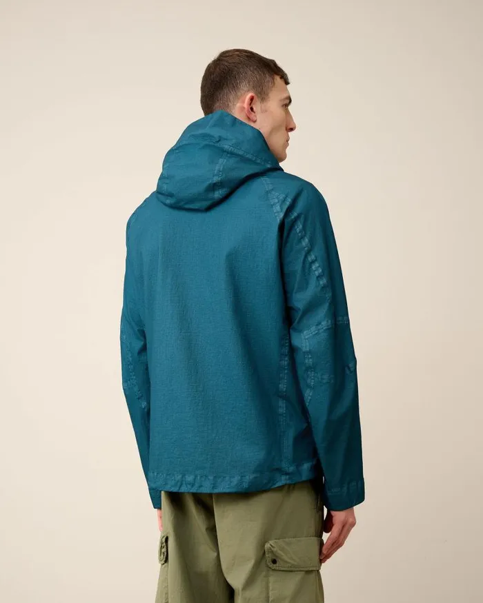 Man GORE GType Hooded Jacket Ink Blue CP Company Jacket and Coats