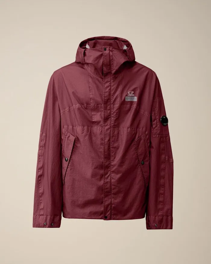 Man GORE GType Hooded Jacket Red Bud CP Company Jacket and Coats
