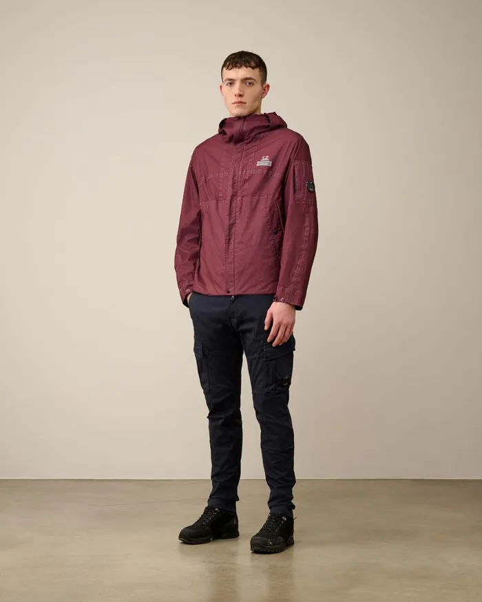 Man GORE GType Hooded Jacket Red Bud CP Company Jacket and Coats