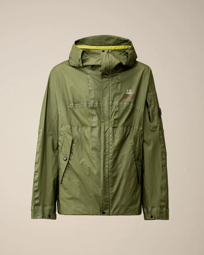 Man GORE GType Hooded Jacket Tender Shoots 8211 Green CP Company Jacket and Coats Man GORE GType Hooded Jacket Tender Shoots 8211 Green CP Company Jacket and Coats