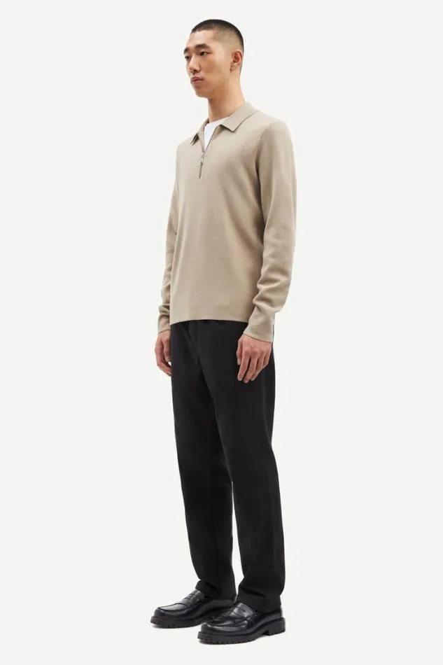 Man Guna Half Zip 10490 Pure Cashmere Samse Samse Knitwear