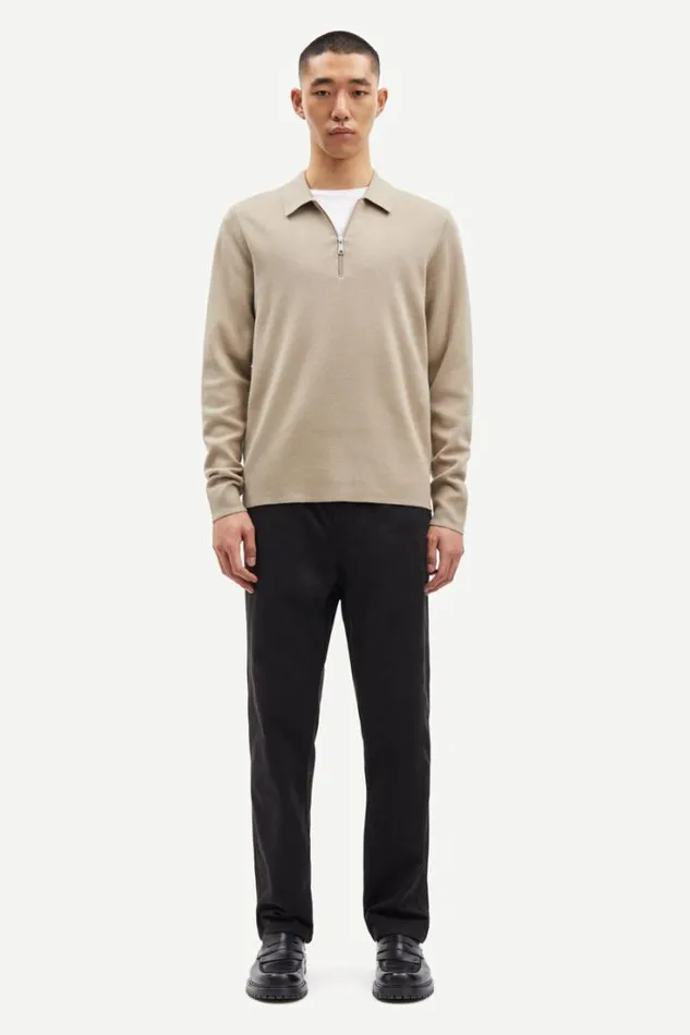 Man Guna Half Zip 10490 Pure Cashmere Samse Samse Knitwear