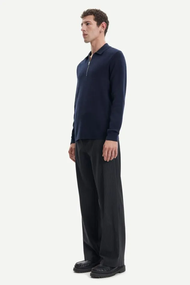 Man Guna Half Zip 10490 Salute Samse Samse Knitwear