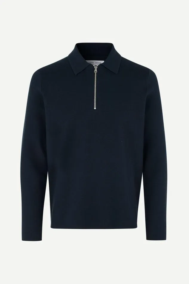 Man Guna Half Zip 10490 Salute Samse Samse Knitwear