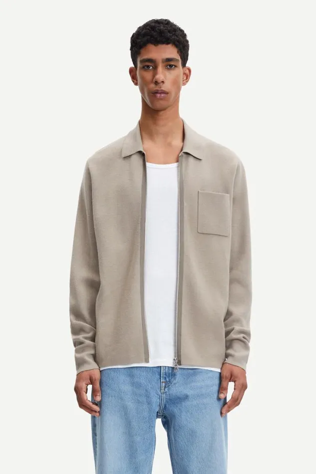 Man Guna X Zip 10490 Pure Cashmere Samse Samse Knitwear