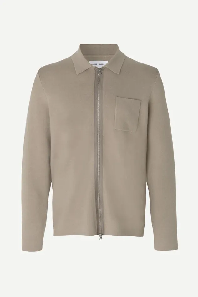Man Guna X Zip 10490 Pure Cashmere Samse Samse Knitwear