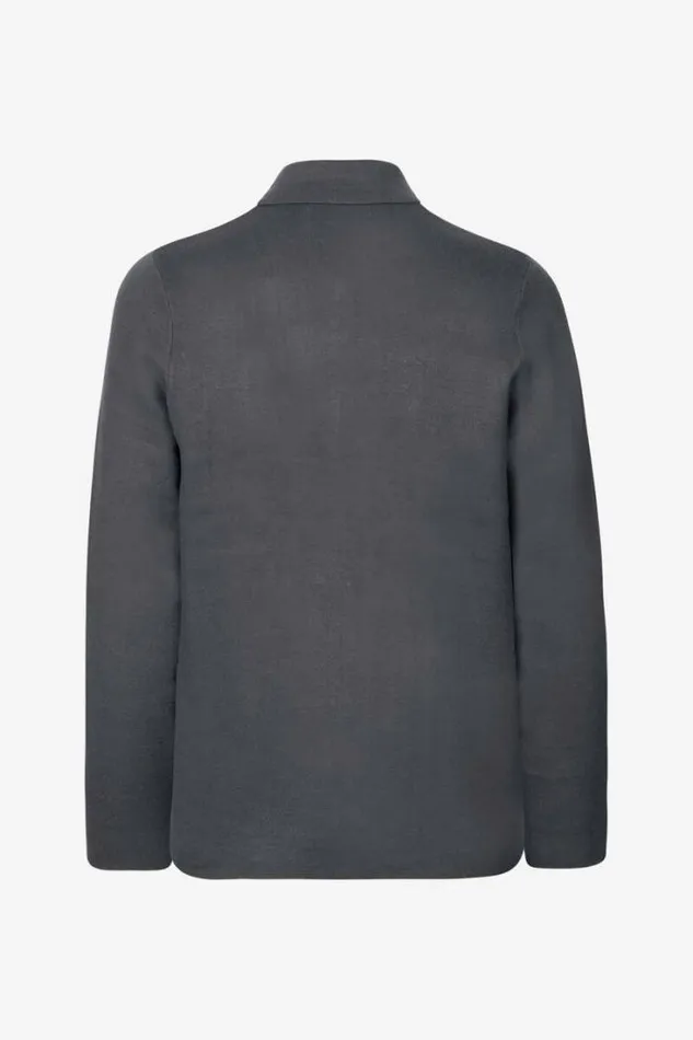 Man Guna X Zip 10490 Volcanic Ash Samse Samse Knitwear