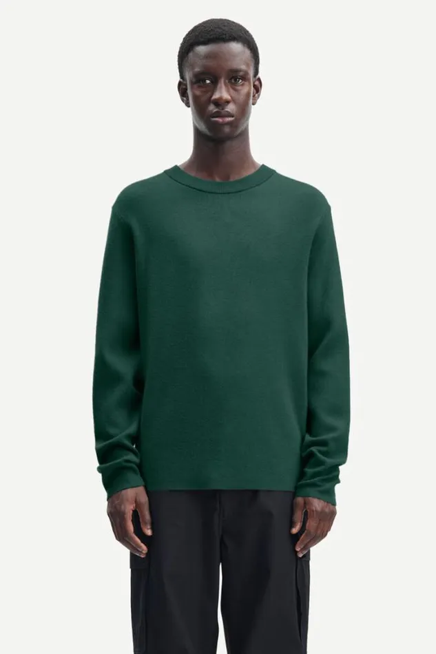 Man Gunan Crew Neck 10490 Garden Topiary Samse Samse Knitwear