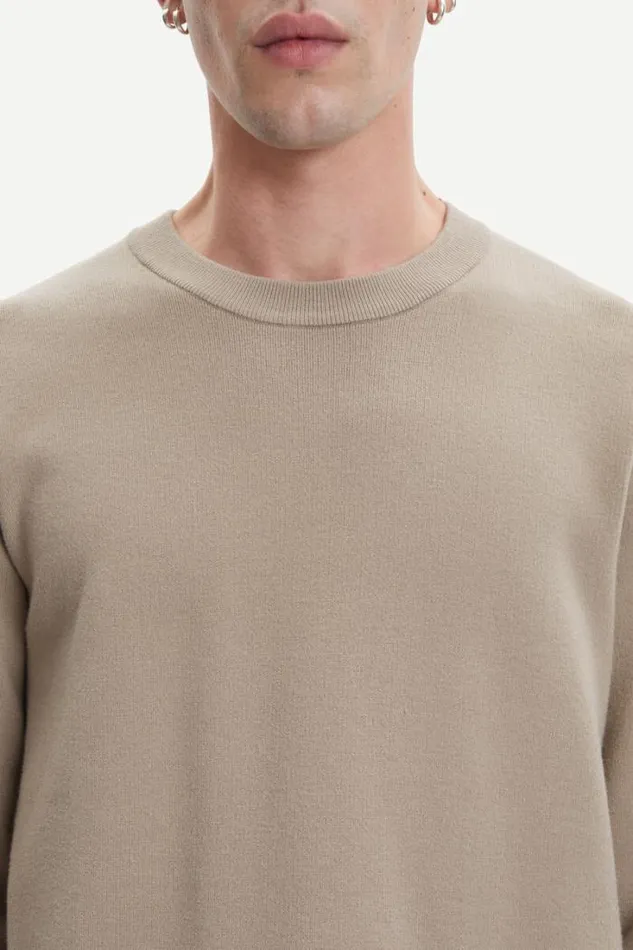 Man Gunan Crew Neck 10490 Pure Cashmere Samse Samse Knitwear Man Gunan Crew Neck 10490 Pure Cashmere Samse Samse Knitwear