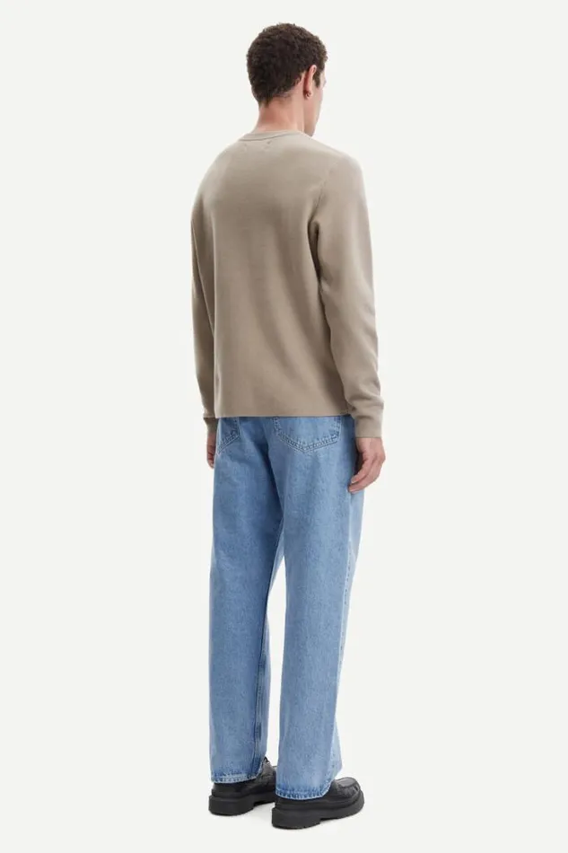 Man Gunan Crew Neck 10490 Pure Cashmere Samse Samse Knitwear Man Gunan Crew Neck 10490 Pure Cashmere Samse Samse Knitwear