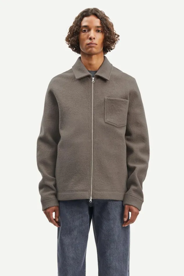 Man Hannes Full Zip 14612 Fallen Rock Samse Samse Sweatshirts and Hoodies