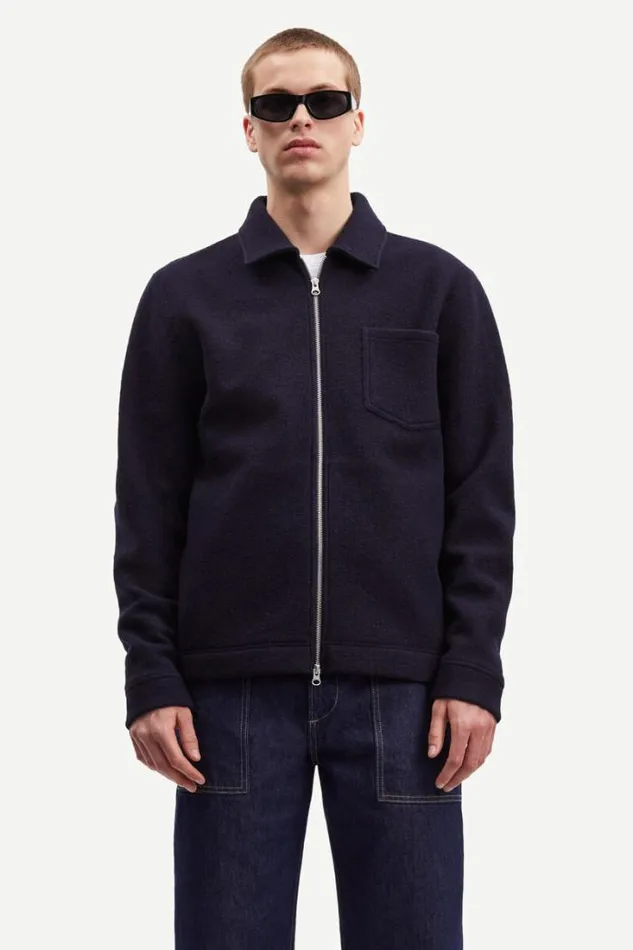 Man Hannes Full Zip 14612 Salute Samse Samse Sweatshirts and Hoodies