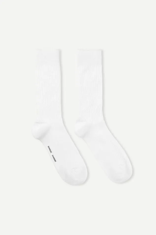 Man Hanse Socks 11690 White Samse Samse Socks