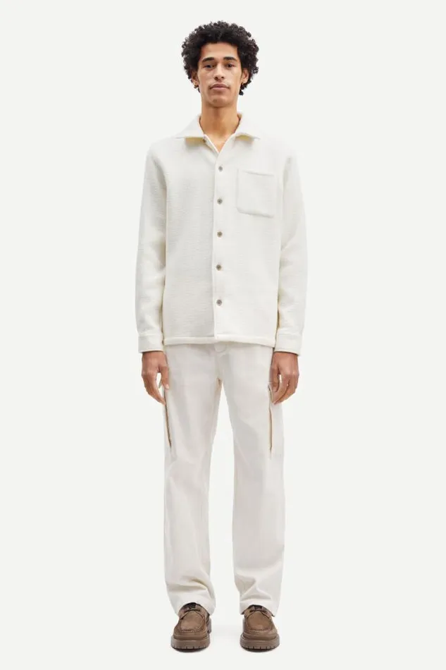 Man Jabari Cargo Trousers 14934 Clear Cream Samse Samse Trousers