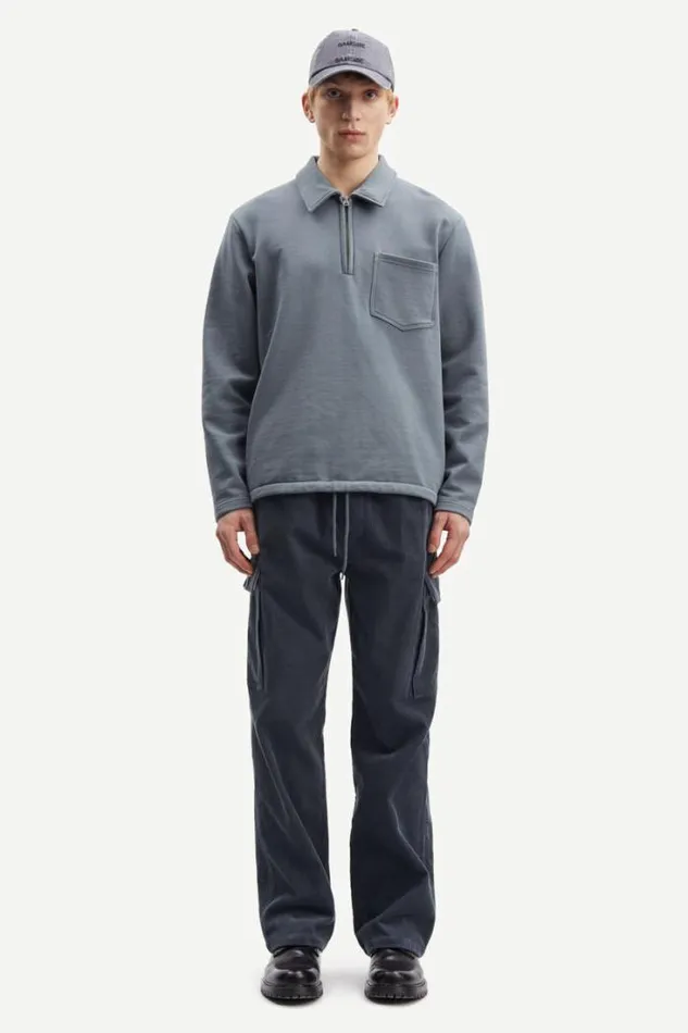Man Jabari Cargo Trousers 14934 Stormy Weather Samse Samse Trousers