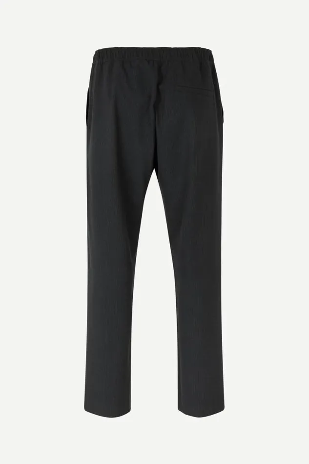 Man Jabari X Trousers 14931 Grey Pinstripe Samse Samse Trousers