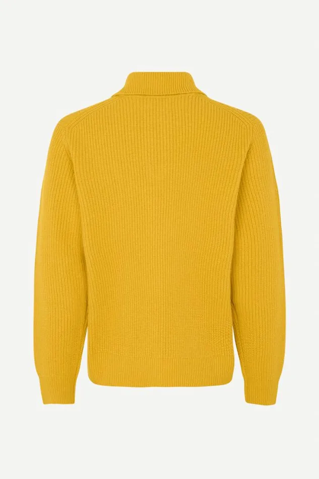 Man Jacks Half Zip 15010 Golden Spice Samse Samse Knitwear