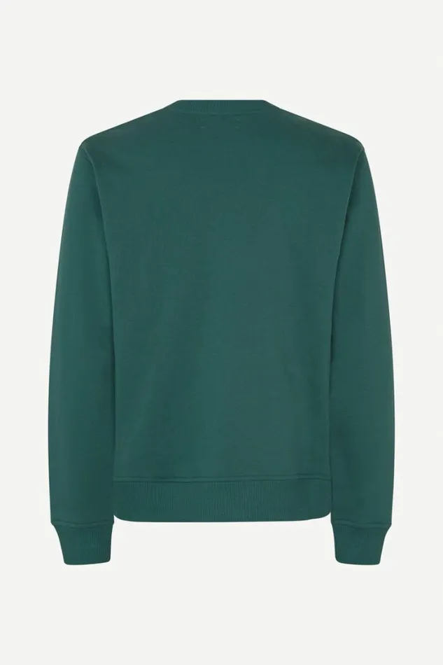 Man Joel Crew Neck 11414 Atlantic Deep Samse Samse Sweatshirts and Hoodies