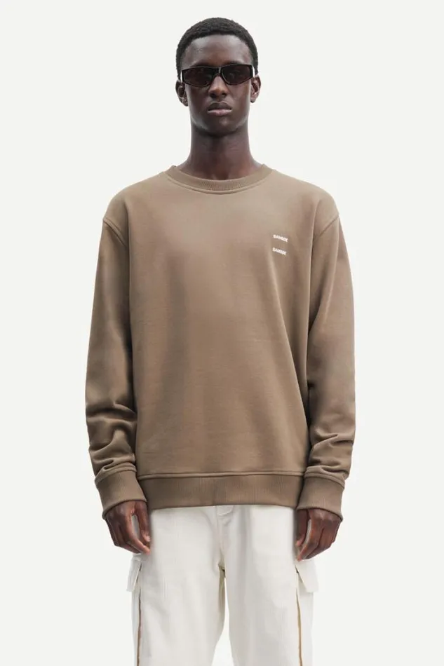 Man Joel Crew Neck 11414 Crocodile Samse Samse Sweatshirts and Hoodies