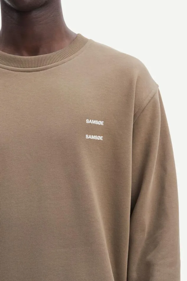 Man Joel Crew Neck 11414 Crocodile Samse Samse Sweatshirts and Hoodies